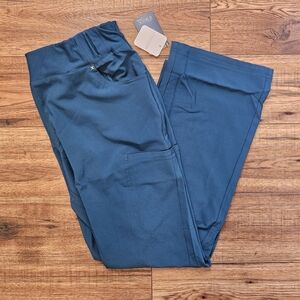 Cherokee IFlex Women's Boot Cut Scrub Pants - Carribean Blue